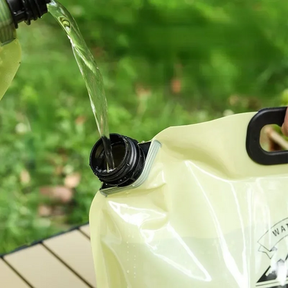 Sac à Eau Pliable pour l'Extérieur, Camping, Grande Capacité 8L